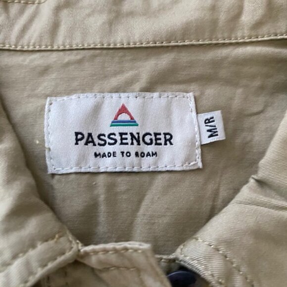 Passenger Brand Boiler Suit, Short sleeve, Size Medium, Khaki Color - Picture 5 of 10